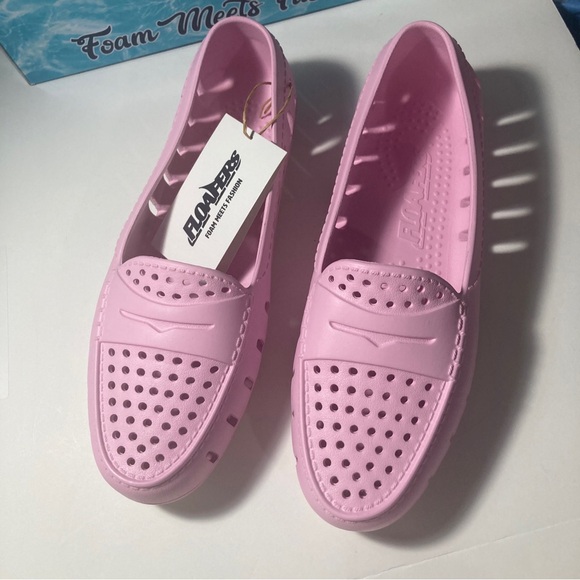 Floafers Posh Driver Womens Water Shoes Size 10 Lilac/white Beach Summer - Picture 3 of 6